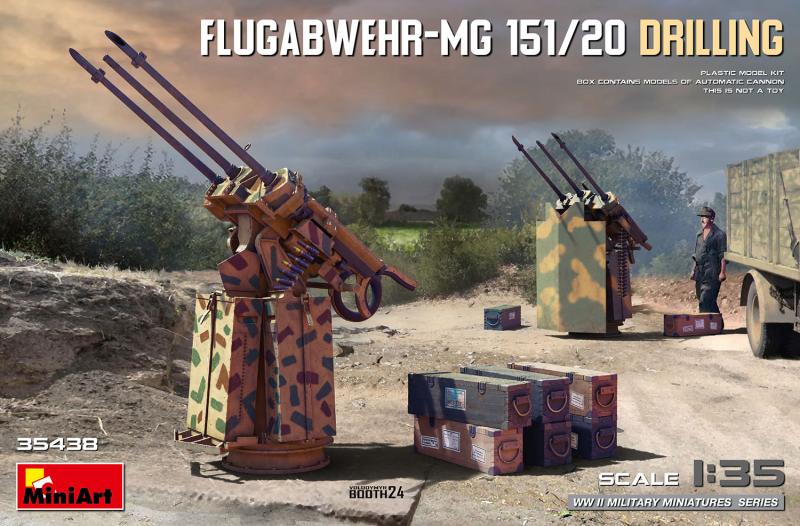 Flugabwehr-MG 151/20 Drilling 1:35