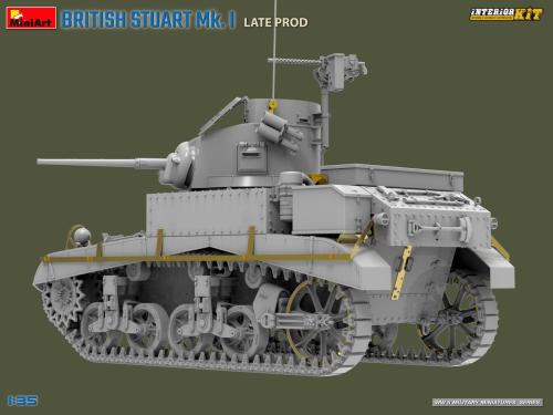 British Stuart Mk. I Late Prod Interior Kit 1:35