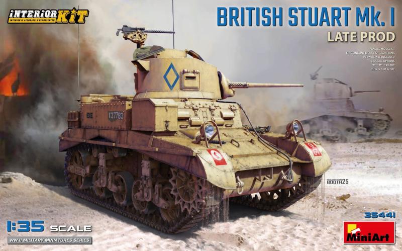 British Stuart Mk. I Late Prod Interior Kit 1:35