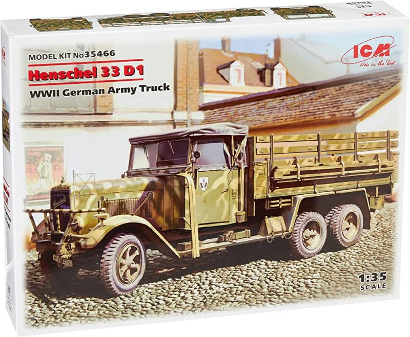 Henschel 33 D1 WWII German Truck 1/35