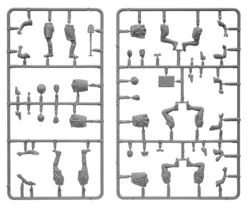 British Jeep Crew Special Edition (5 Figures) 1:35
