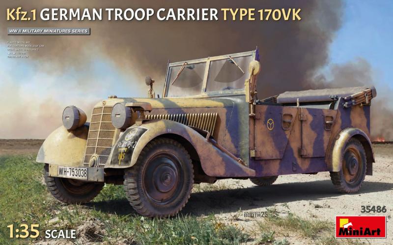 Kfz.1 German Troop Carrier Type 170VK 1:35