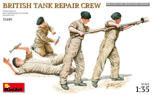 British Tank Repair Crew 1:35