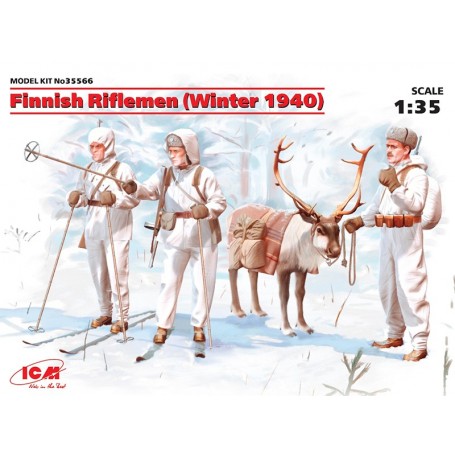 Finnish Riflemen (Winter 1940) 1:35