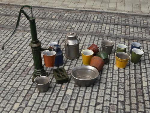 Water Pump Set 1:35