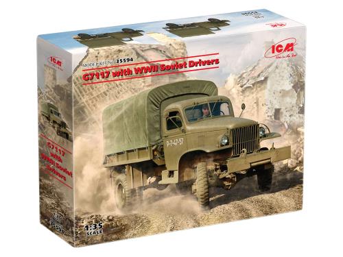 Chevrolet G7117 with Soviet Drivers WWII 1:35