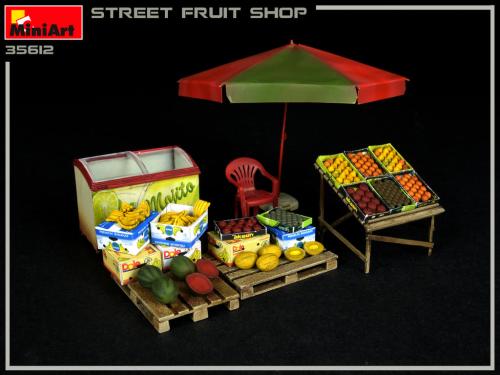 Street fruit shop 1:35