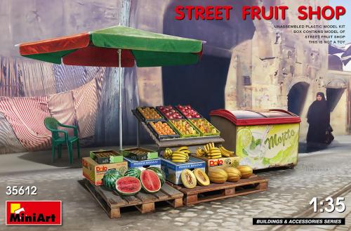 Street fruit shop 1:35