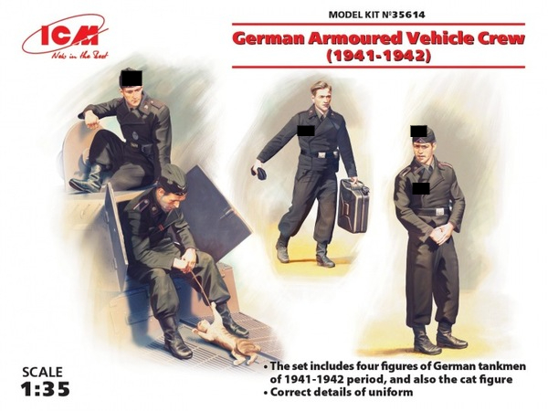 German Armoured Vehicle Crew (1941-1942) 1:35