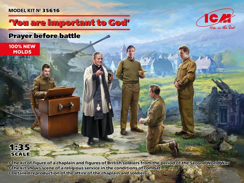 'You are important to God' Prayer before battle 1/35