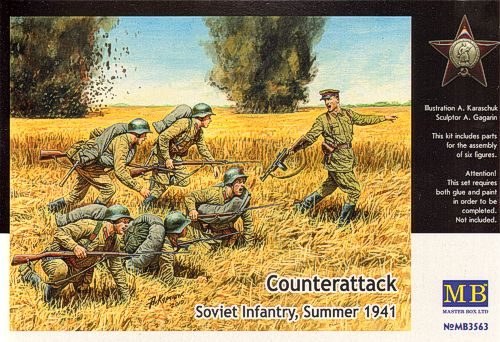 Counter Attack - Soviet Infantry Summer 1941 1/35