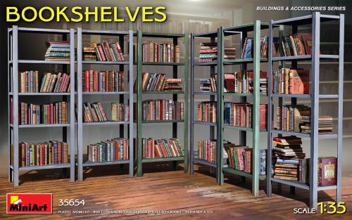 Bookshelves 1:35