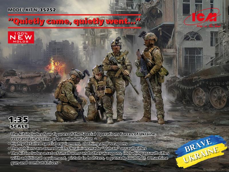 "Quietly came, quietly went..." Ukrainas specialoperationsstyrkor 1/35