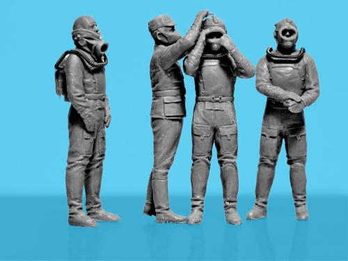 Chernobyl#6 Feat of Divers (4 Figures)