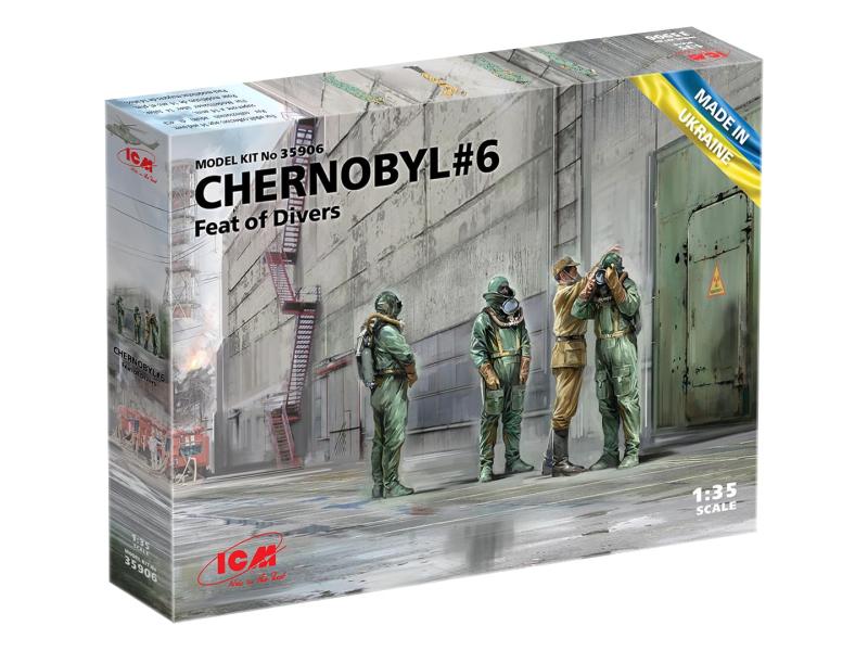 Chernobyl#6 Feat of Divers (4 Figures)