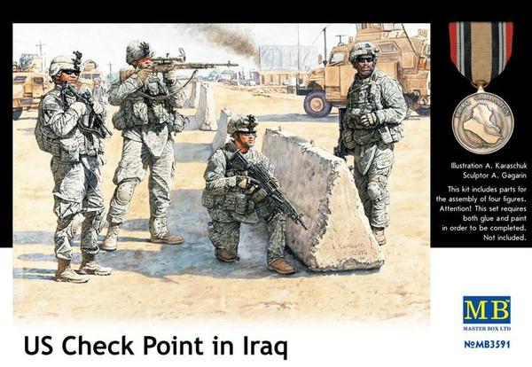 US Check Point in Iraq 1/35