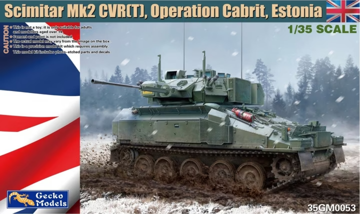 Scimitar MK2 CVR(T) Operation Cabrit, Estonia 1/35