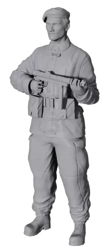 Swedish soldier m/1959 with beret 1:35