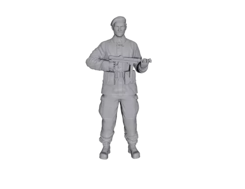 Swedish soldier m/1959 with beret 1:35