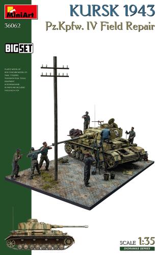 BIG SET Kursk 1943. Pz.Kpfw. IV Field Repair 1:35
