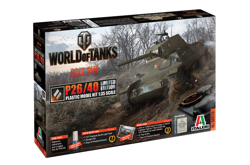 World of Tanks - P26/40 Limited Edition 1/35
