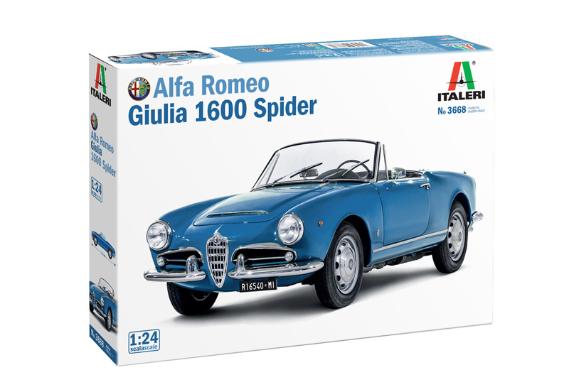 Alfa Romeo Giulia 1600 Spider 1/24