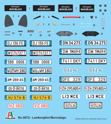 Lamborghini Murciélago 1:24
