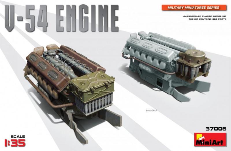 V-54 engine 1:35