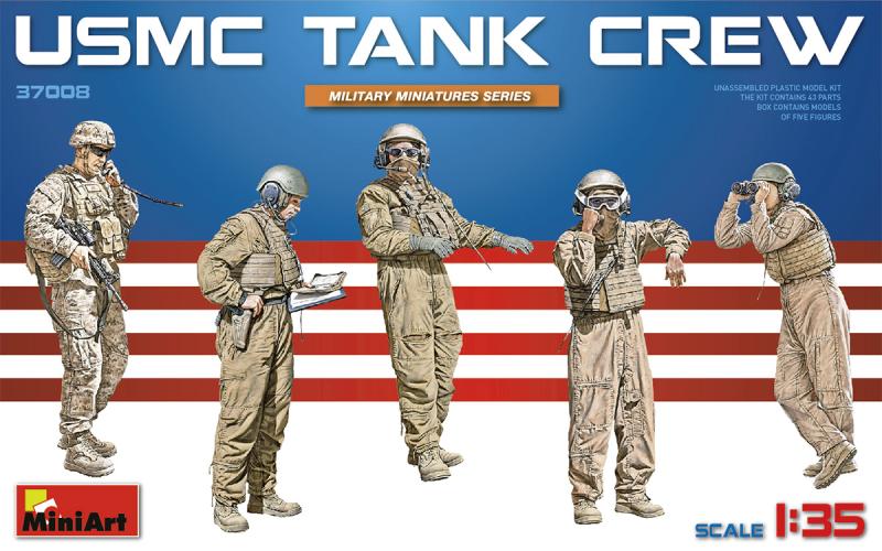 USMC. TANK CREW 1:35