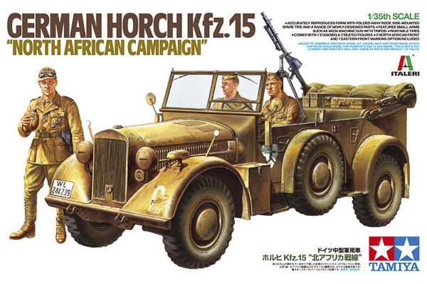 German Horch Kfz.15 "North African Campaign" 1/35