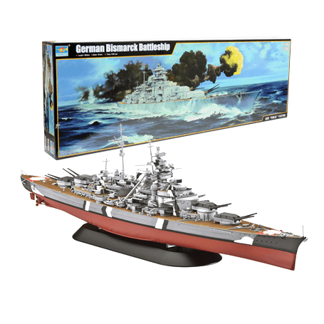 Bismarck Schlachtschiff L. 127 cm 1/200