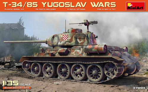 T-34/85 Yugoslav Wars 1:35