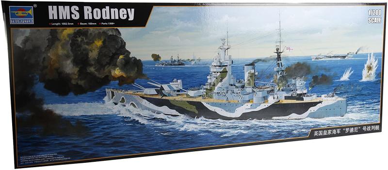 HMS Rodney L. 108 cm 1/200