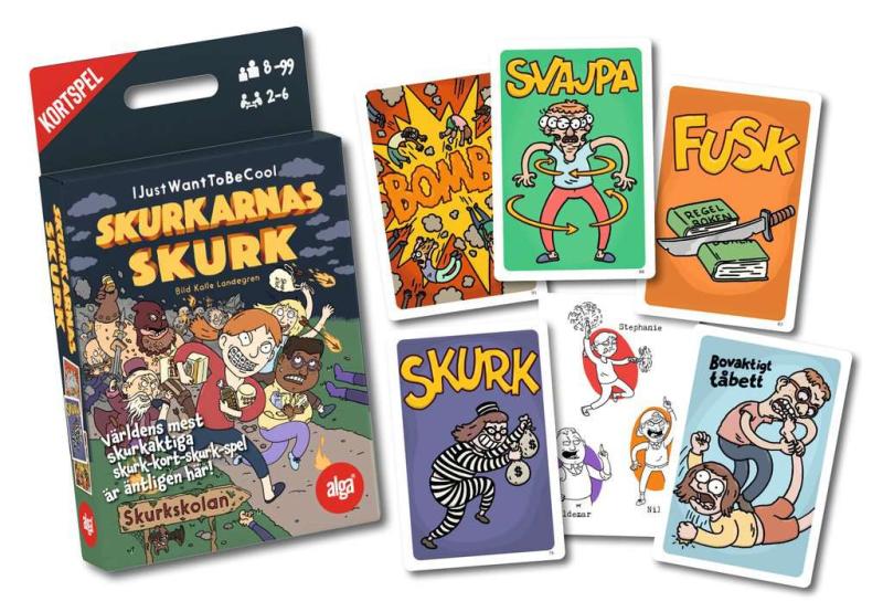 Skurkarnas Skurk - Kortspel