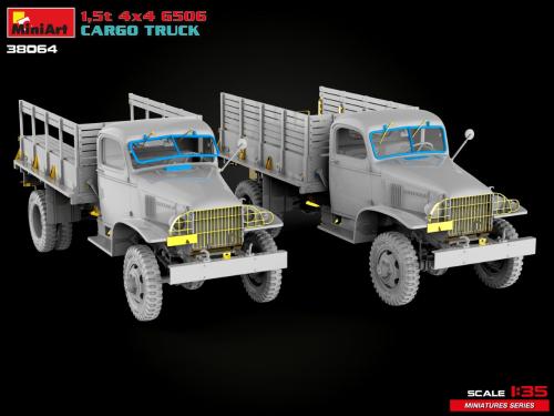 G506 1,5t Cargo Truck 4x4 1:35