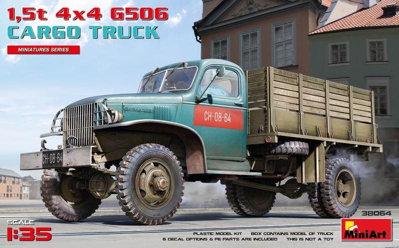 G506 1,5t Cargo Truck 4x4 1:35