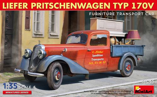 Liefer Pritschenw. Typ 170V Furniture Transp. 1:35