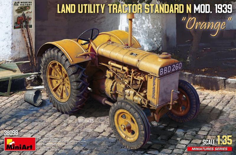 Land Utility Tractor Standard N “Orange” MOD. 1939 1:35