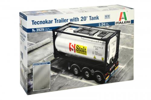 TECNOKAR TRAILER WITH 20' TANK 1/24