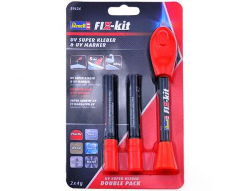 FIX-kit UV Super Glue Double Pac