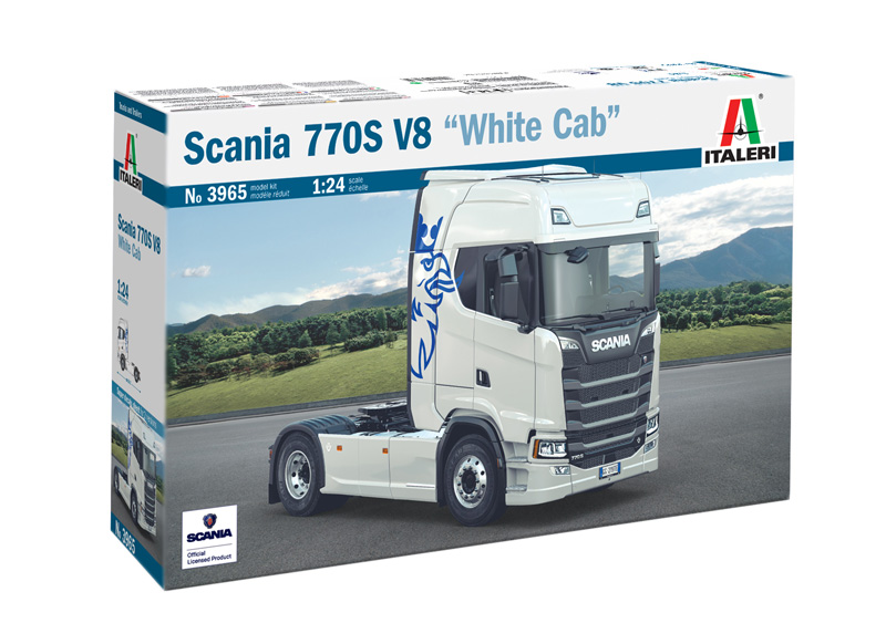 Scania 770 S V8 "White Cab" 1/24