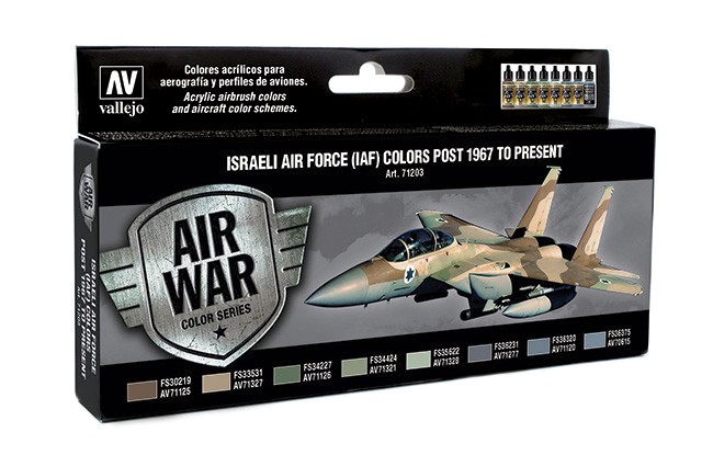 Israeli Air Force (IAF) Colors Post 1967 to Present