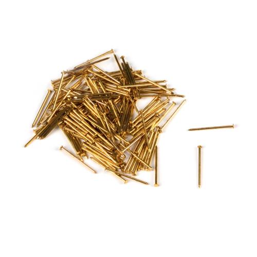 Ultratunna mässingsspikar 10mm (100-pack)