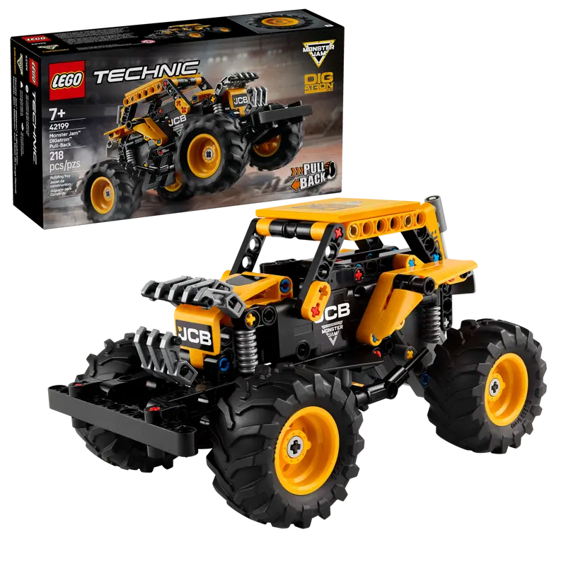 Lego Technic Monster Jam™ DIGatron™ med Pull-back