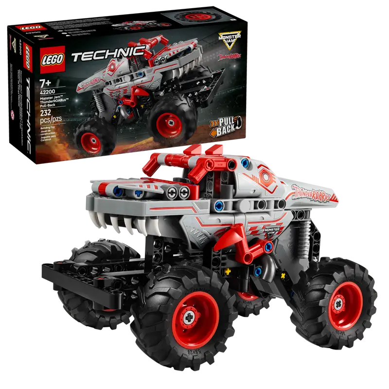 Lego Technic Monster Jam™ ThunderROARus™ med Pull-back