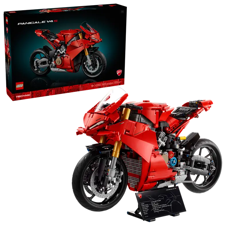 Lego Technic Ducati Panigale V4 S Motorcykel