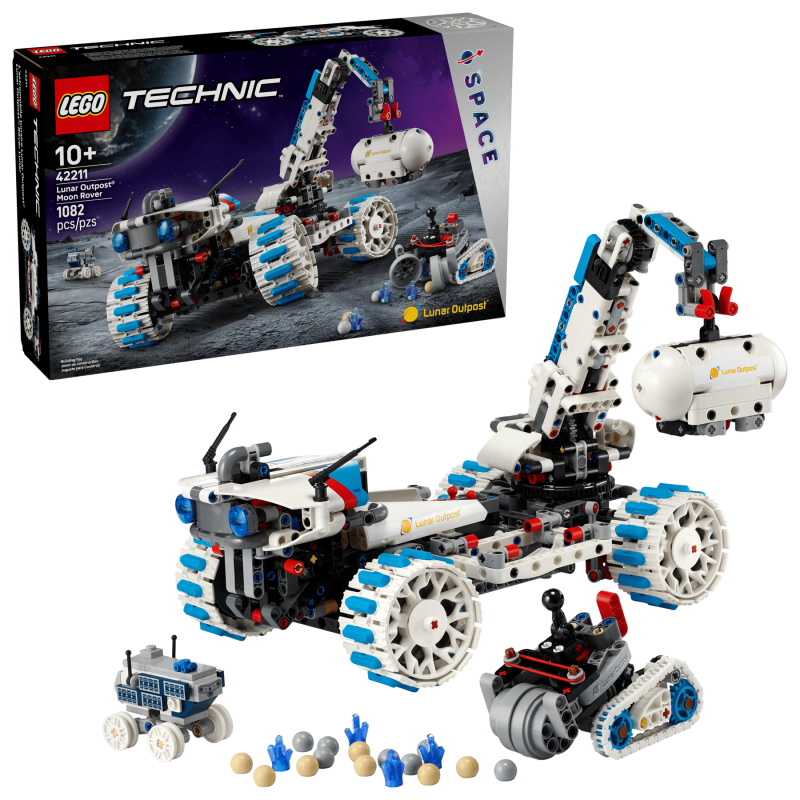 LEGO Technic Lunar Outpost Månrover Rymdfordon 42211