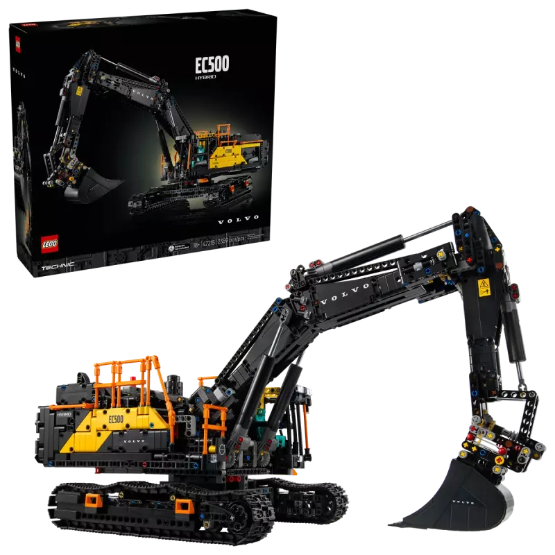 Lego Technic Volvo EC500 Hybrid Grävmaskin 42215