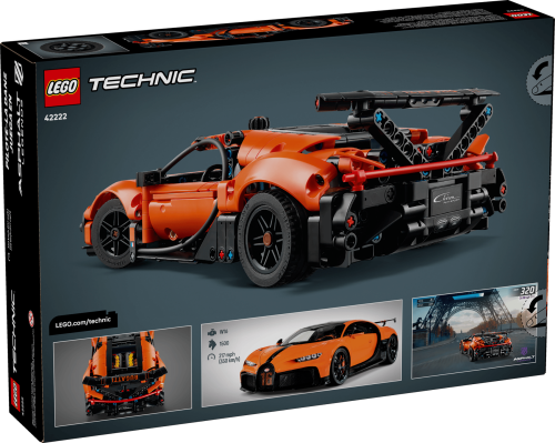 LEGO Technic Bugatti Chiron Pur Sport hyperbil 42222