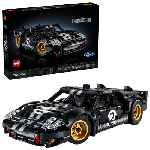 LEGO Technic 1966 Ford GT40 MKII racerbil 42223
